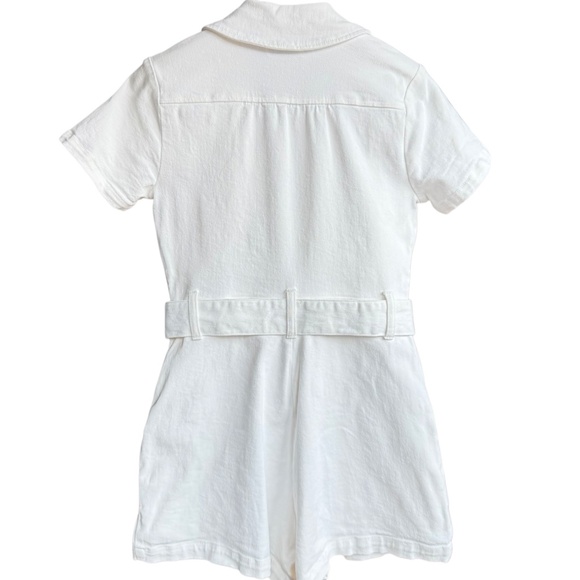 Show Me Your Mumu Outlaw Pearly White Romper Sz M - Picture 6 of 8